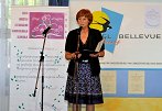 vse navzoče je v imenu Mestne občine Kranj pozdravila podžupanja, ga. Nada Mihajlović